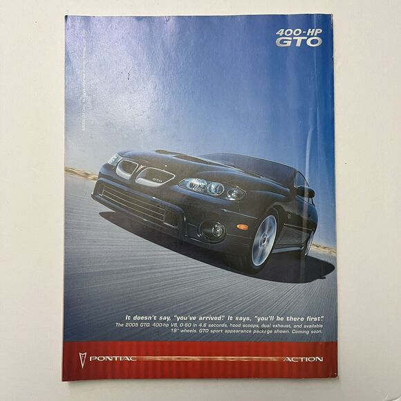 Vintage Car and Driver Magazine January 2005 American Muscle 10 Best Cars - Picture 5 of 5